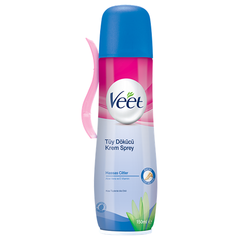 Veet Tüy Dökücü Krem Sprey Hassas Cilt 150 ml