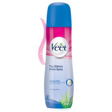 Veet Tüy Dökücü Krem Sprey Hassas Cilt 150 ml