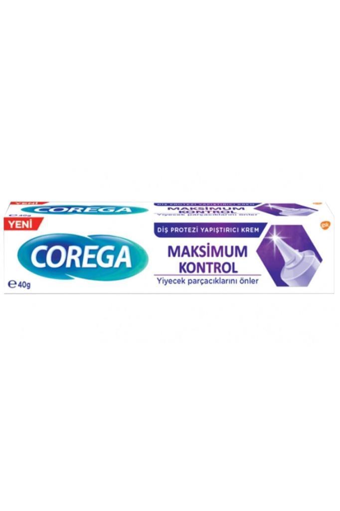 Corega Maksimum Kontrol Diş Protezi Yapıştırıcı Krem 40 gr