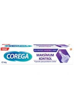 Corega Maksimum Kontrol Diş Protezi Yapıştırıcı Krem 40 gr