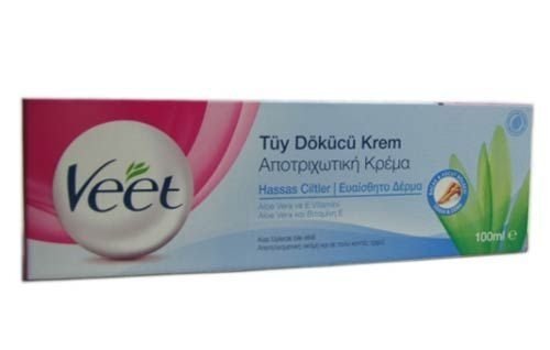 Veet Hassas Ciltler İçin Tüy Giderici Krem 100 ml