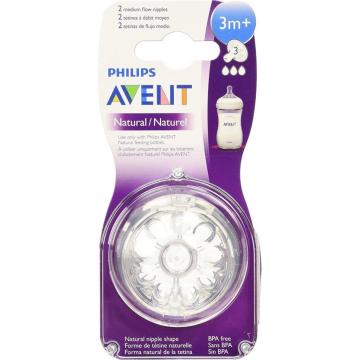 Avent SCF043/27 Natural Biberon Emziği 2’li Orta Akış Emzik