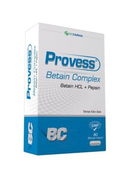 Provess Betain Complex Takviye Edici Gıda 60 Kapsül