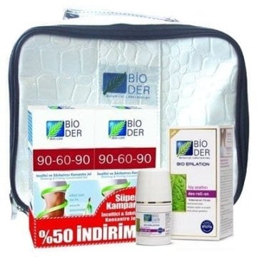 Bioder 90-60-90 2li Jel - Tüy Azaltıcı Roll On ÇANTA HEDİYELİ