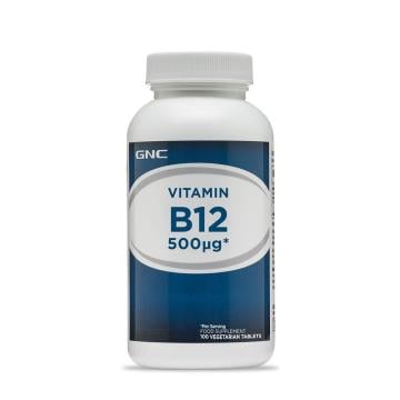 GNC Vitamin B12 500 mcg 100 Tablet