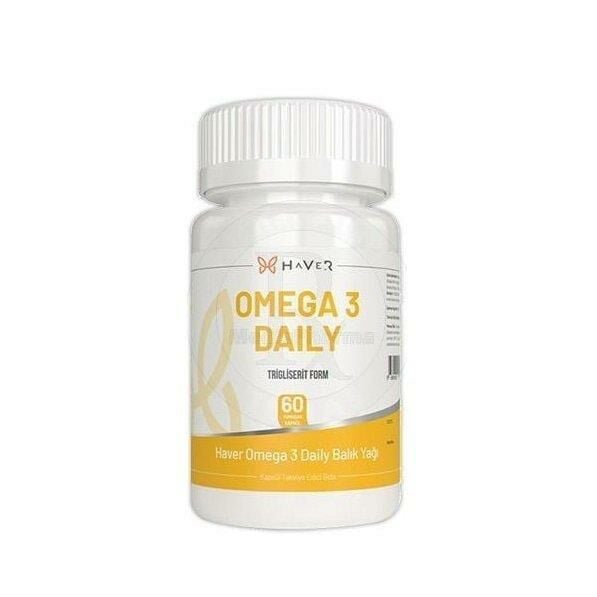 Haver Omega 3 Daily Balık Yağı 60 Yumuşak Kapsül