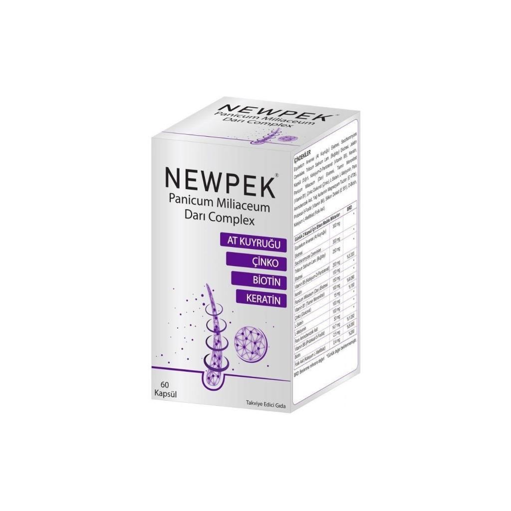 Newpek Panicum Miliaceum Darı Complex Takviye Edici Gıda 60 Kapsül