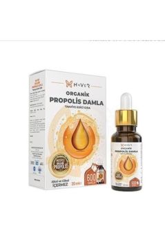 Haver Organik Propolis Damla Takviye Edici Gıda 20 ml