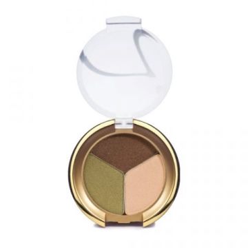 Jane Iredale Pure Pressed Triple Eye Shadow Khaki Kraze