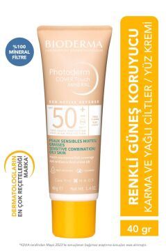 Bioderma Photoderm Cover Touch Mineral Spf50+ 40 gr - Very Light