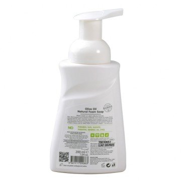 Incia Çocuklar İçin Zeytinyağlı Köpük Sabun 200 ml