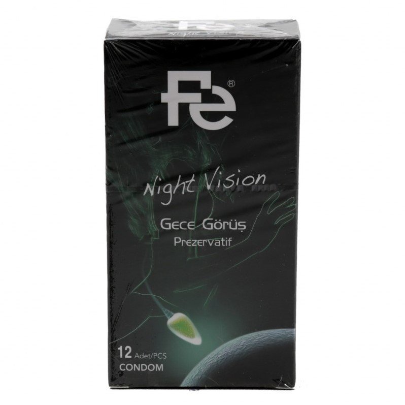 Fe Night Vision Gece Görüş Prezervatif 12'li