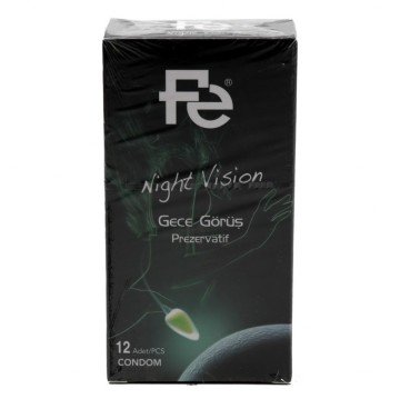 Fe Night Vision Gece Görüş Prezervatif 12'li