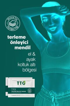 TTO TRX Terleme Karşıtı Mendil 24 Adet