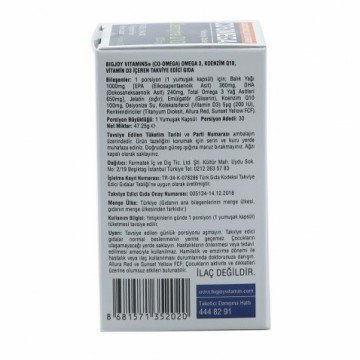 Suda Vitamin Co-Omega 30 Yumuşak Kapsül