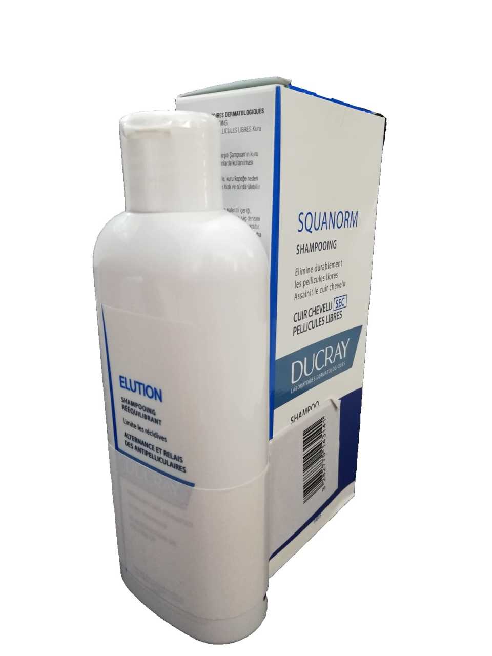 Ducay Squanorm Kuru Kepek Karşıtı 200 ml + Elution Şampuan 200 ml Hediye