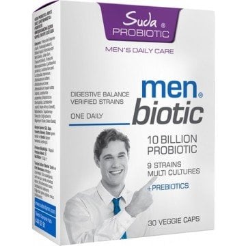 Suda Vitamin Probiotics For Mens 30 Kapsül