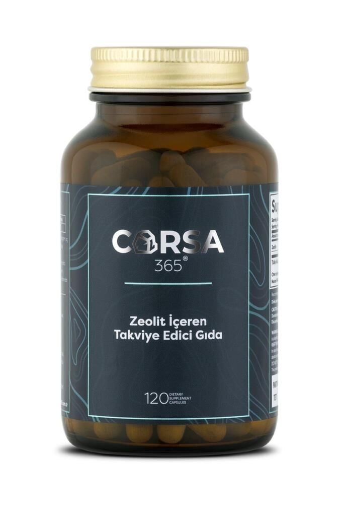 Corsa 365 Zeolit İçeren Takviye Edici Gıda 120 Kapsül