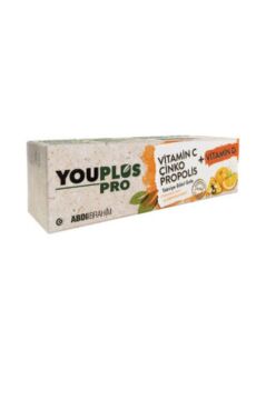 Youplus Pro Vitamin C, D, Çinko & Propolis 15 Efervesan Tablet