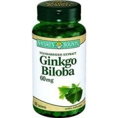 Nature's Bounty Gingko Biloba 60 mg 60 Tablet