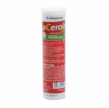 Arkopharma Acerola C Vitamini 15 Çiğneme Tableti