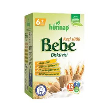 Hünnap Keçi Sütlü Bebe Bisküvisi 6+Ay 400g