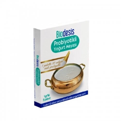 Biodesis Probiyotikli Yoğurt Mayası 1gr x 5 Adet