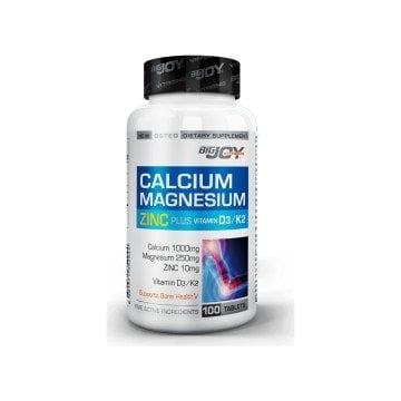 Suda Vitamin Kalsiyum Magnezyum Çinko (Zinc) Plus 100 Tablet