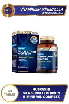 Nutraxin Mens Multi Vitamin Complex 60 Tablet