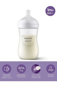 Philips Avent Scy903/01 Natural Response Doğal Tepkili Pp Biberon, 260ml