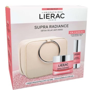 Lierac Christmas Supra Radiance Creme Set- Çantalı