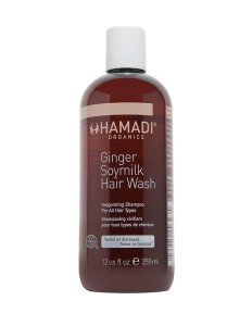 Hamadi Ginger Soymilk ,Organik Zencefil ve Soya Sütü Şampuanı 355 ml