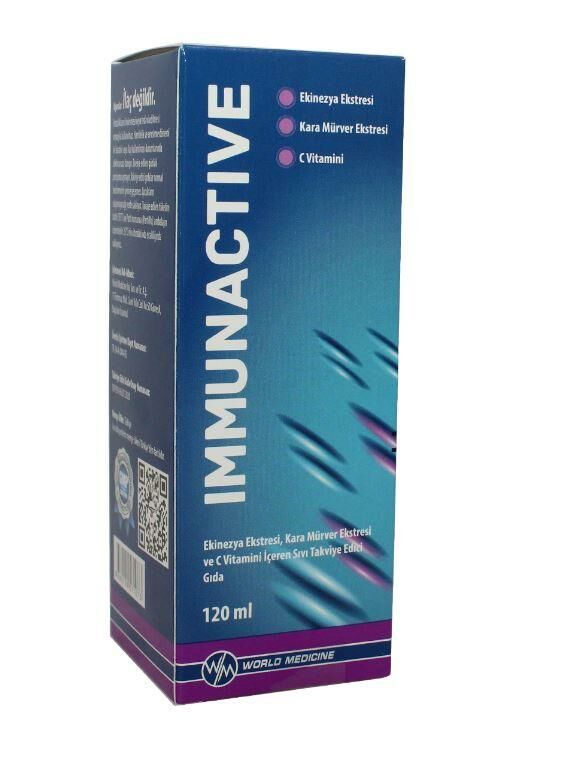 Immunactive Şurup Sıvı Takviye Edici Gıda 120 ml