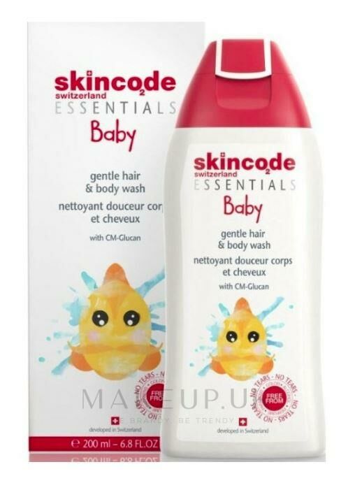 Skincode Essentials Baby Gentle Hair & Body Wash 200 ml