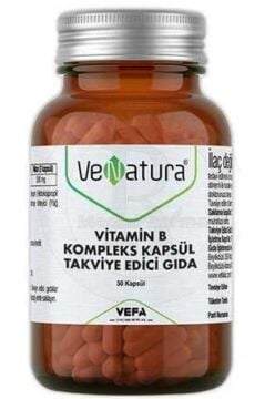 Venatura Vitamin B Kompleks Kapsül Takviye Edici Gıda 30 Kapsül