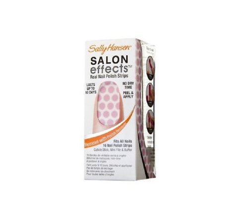Sally Hansen Salon Effects Real Nail Polish Pink A Dot