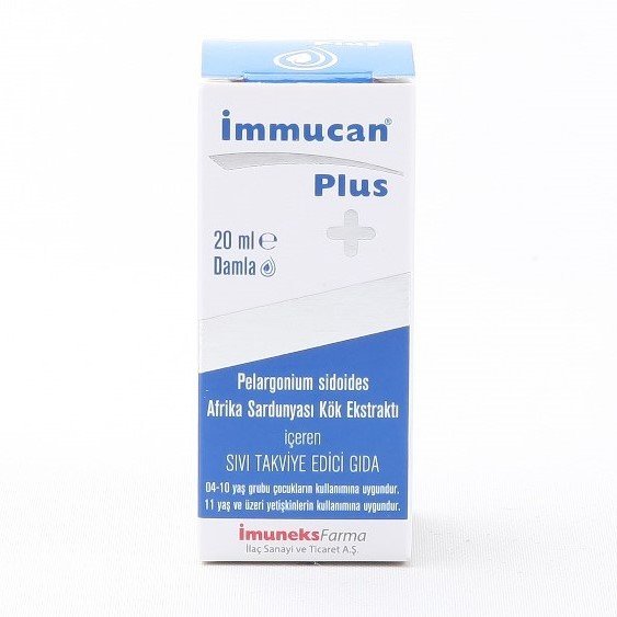 İmmucan Plus Sıvı Takviye Edici Gıda 20ml