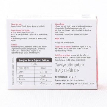 Imuneks Emetium Takviye Edici Gıda 15 Tablet