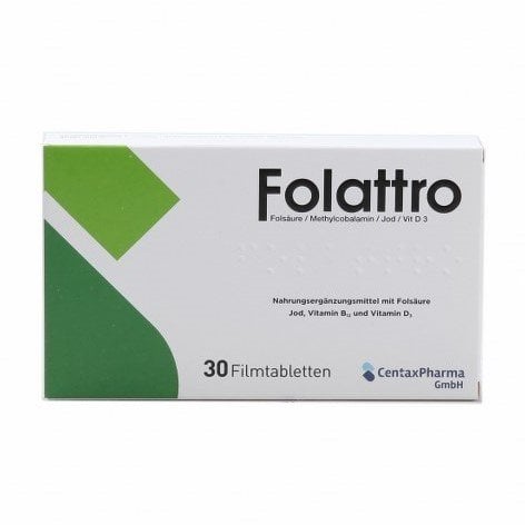 Folattro Folik Asit Takviye Edici Gıda 30 Tablet