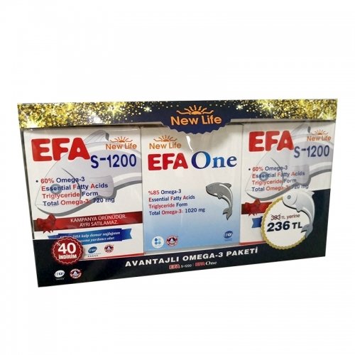 New Life Avantajlı Omega-3 Paketi
