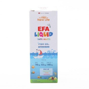 New_Life Efa Liquid Balık Yağı Sıvı 150 ml Tutti Frutti