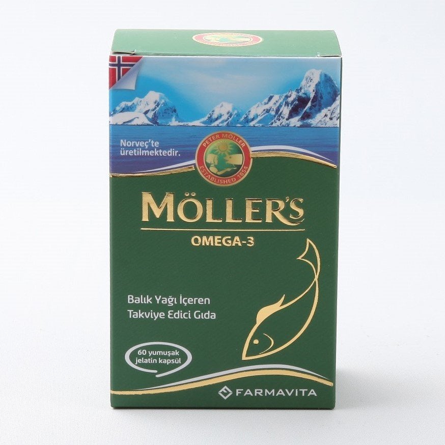 Möller's Omega 3 Möllers Balık Yağı 60 Kapsül
