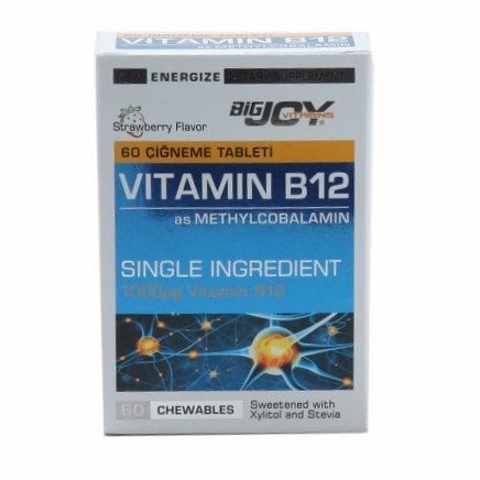 Suda Vitamin Vitamin B12 60 Çiğneme Tablet
