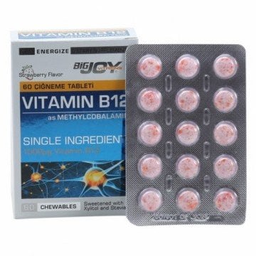 Suda Vitamin Vitamin B12 60 Çiğneme Tablet