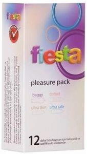 Fiesta Pleasure Pack Karma Paket Prezervatif 12 Adet