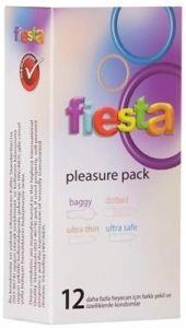 Fiesta Pleasure Pack Karma Paket Prezervatif 12 Adet