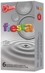 Fiesta Vibe Titreşimli Prezervatif  6 Adet