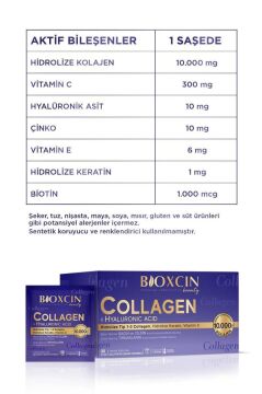 Bioxcin Beauty Collagen 30 Toz Saşe