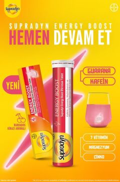 Supradyn Energy Boost 15 Efervesan Tablet