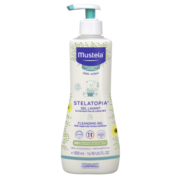 Mustela Stelatopia Cleansing Gel Cream (Krem Şampuan) 500 ml